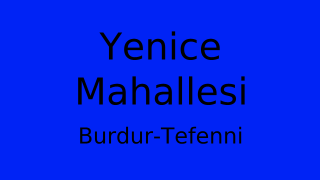 Yenice Mahallesi Thumbnail