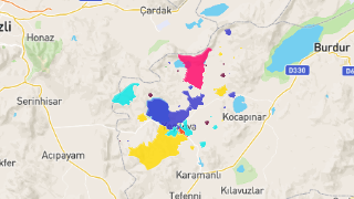 Burdur Yeşilova'nın Mahalleleri, Nüfus Bilgileri, Haritalar ve İstatistikler Thumbnail
