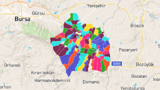 Bursa İnegöl'ün Mahalleleri, Nüfus Bilgileri, Haritalar ve İstatistikler Thumbnail