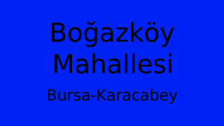 Boğazköy Mahallesi Thumbnail