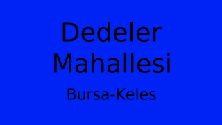 Dedeler Mahallesi Thumbnail