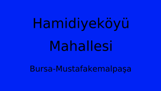 Hamidiyeköyü Mahallesi Thumbnail