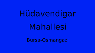 Hüdavendigar Mahallesi Thumbnail