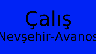 Çalış, Avanos, Nevşehir Thumbnail