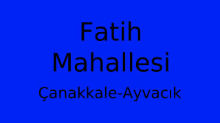Fatih Mahallesi Thumbnail