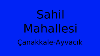 Sahil Mahallesi Thumbnail