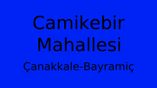 Camikebir Mahallesi Thumbnail