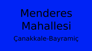 Menderes Mahallesi Thumbnail