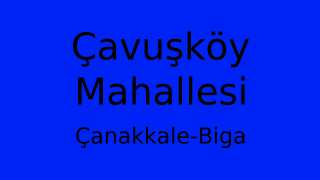Çavuşköy Mahallesi Thumbnail