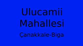 Ulucamii Mahallesi Thumbnail