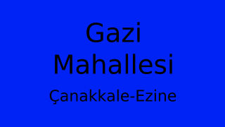 Gazi Mahallesi Thumbnail
