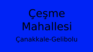 Çeşme Mahallesi Thumbnail