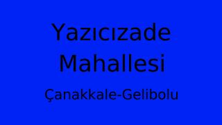 Yazıcızade Mahallesi Thumbnail