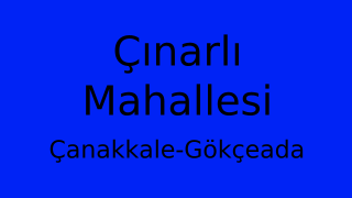 Çınarlı Mahallesi Thumbnail