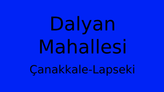 Dalyan Mahallesi Thumbnail