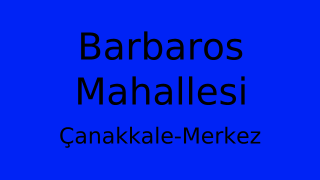 Barbaros Mahallesi Thumbnail
