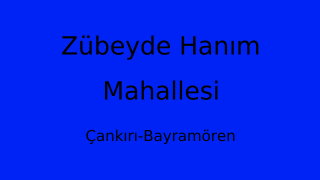 Zübeyde Hanım Mahallesi Thumbnail