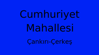 Cumhuriyet Mahallesi Thumbnail