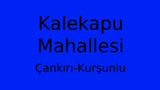 Kalekapu Mahallesi Thumbnail