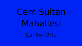 Cem Sultan Mahallesi Thumbnail
