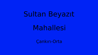 Sultan Beyazıt Mahallesi Thumbnail