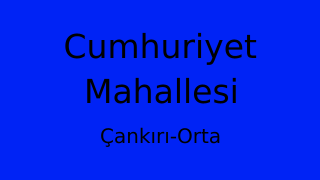 Cumhuriyet Mahallesi Thumbnail