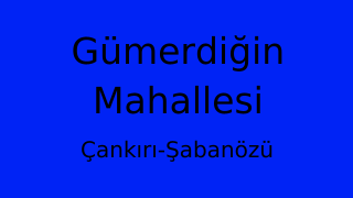 Gümerdiğin Mahallesi Thumbnail
