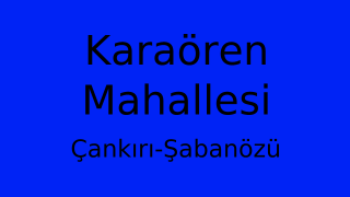 Karaören Mahallesi Thumbnail