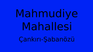 Mahmudiye Mahallesi Thumbnail