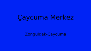 Çaycuma Belediyesi, Zonguldak Thumbnail