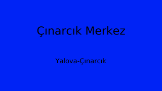 Çınarcık Belediyesi, Yalova Thumbnail