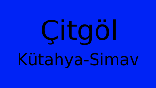 Çitgöl, Simav, Kütahya Thumbnail