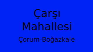 Çarşı Mahallesi Thumbnail