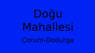 Doğu Mahallesi Thumbnail