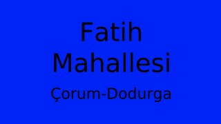 Fatih Mahallesi Thumbnail