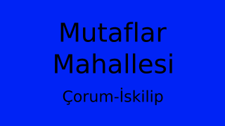Mutaflar Mahallesi Thumbnail