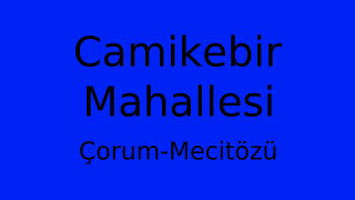 Camikebir Mahallesi Thumbnail