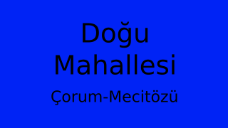 Doğu Mahallesi Thumbnail