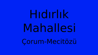 Hıdırlık Mahallesi Thumbnail