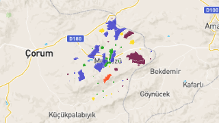 Çorum Mecitözü'nün Mahalleleri, Nüfus Bilgileri, Haritalar ve İstatistikler Thumbnail