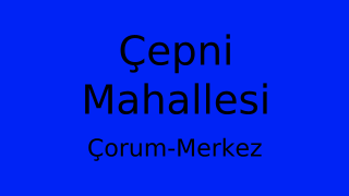 Çepni Mahallesi Thumbnail
