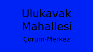Ulukavak Mahallesi Thumbnail
