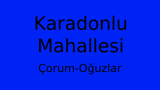 Karadonlu Mahallesi Thumbnail