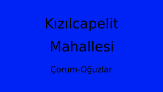 Kızılcapelit Mahallesi Thumbnail