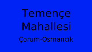 Temençe Mahallesi Thumbnail