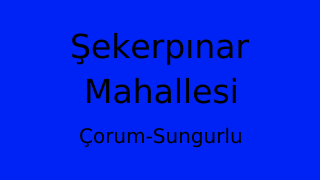 Şekerpınar Mahallesi Thumbnail