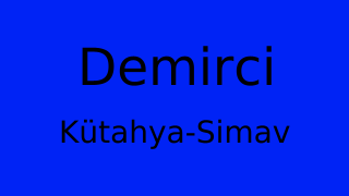 Demirci, Simav, Kütahya Thumbnail