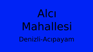 Alcı Mahallesi Thumbnail