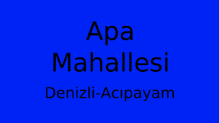Apa Mahallesi Thumbnail