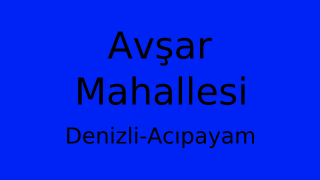 Avşar Mahallesi Thumbnail